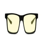 GUNNAR Reading Glasses/Vertex 3.0x Power, Amber Tint - Patented Lens, Reduce Digital Eye Strain, Block 65% of Harmful Blue Light