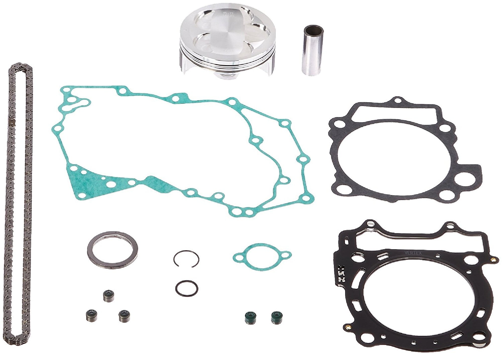 New Vertex Top End Piston Kit for Yamaha YFZ 450 R (09-16), YFZ 450 X (10-11) VTKTC23551A-1