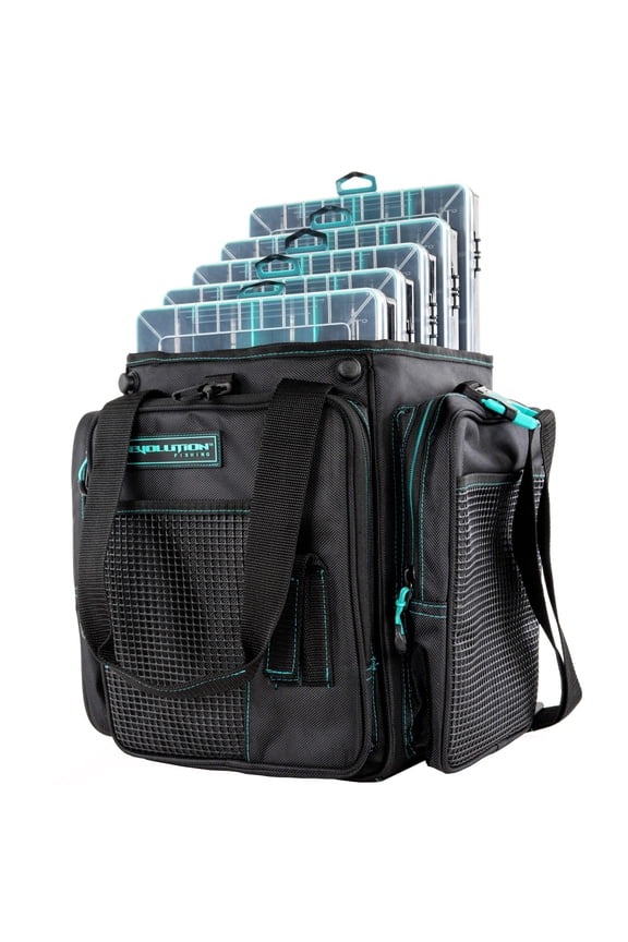 Evolution Outdoors, Vertical 3700 Drift Series Tackle Bag, Fishing Bag, 1 Piece