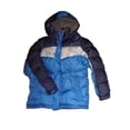 thumbnail image 1 of Vertical 9 Boys Blue Insulated Puffer Jacket Winter Snowboard Coat 12-14, 1 of 2