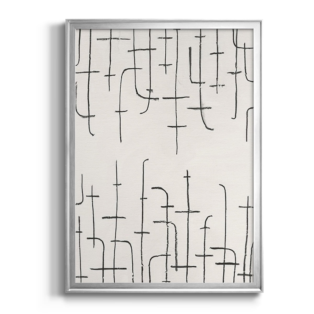 Vertical Arrangement I Premium Framed Print, in Gold, Black, or Silver - Ready to Hang