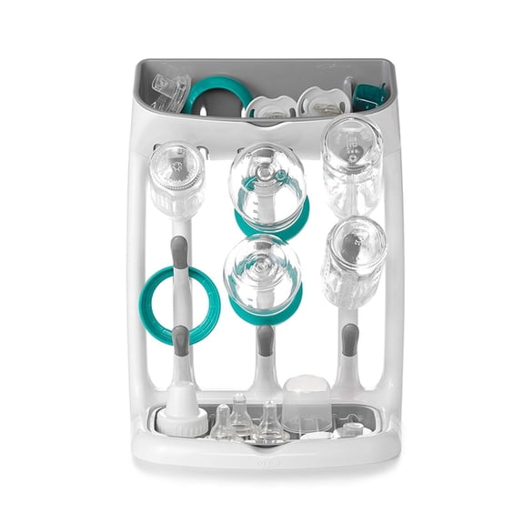 Vertical Baby Bottle Drying Rack,Space Saving Bottle Rack Dryer for Kitchen Countertop,Stand Large Baby Bottle Rack