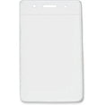 thumbnail image 1 of Vertical Badge Holder with Clear Color Bar, Data/Credit Card Size (Pack of 100), 1 of 1