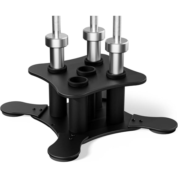 Vertical Barbell Holder for 2-Inch Olympic Bars  Bar Storage Rack for Barbells, Curl Bars, Triceps & Hex Bars