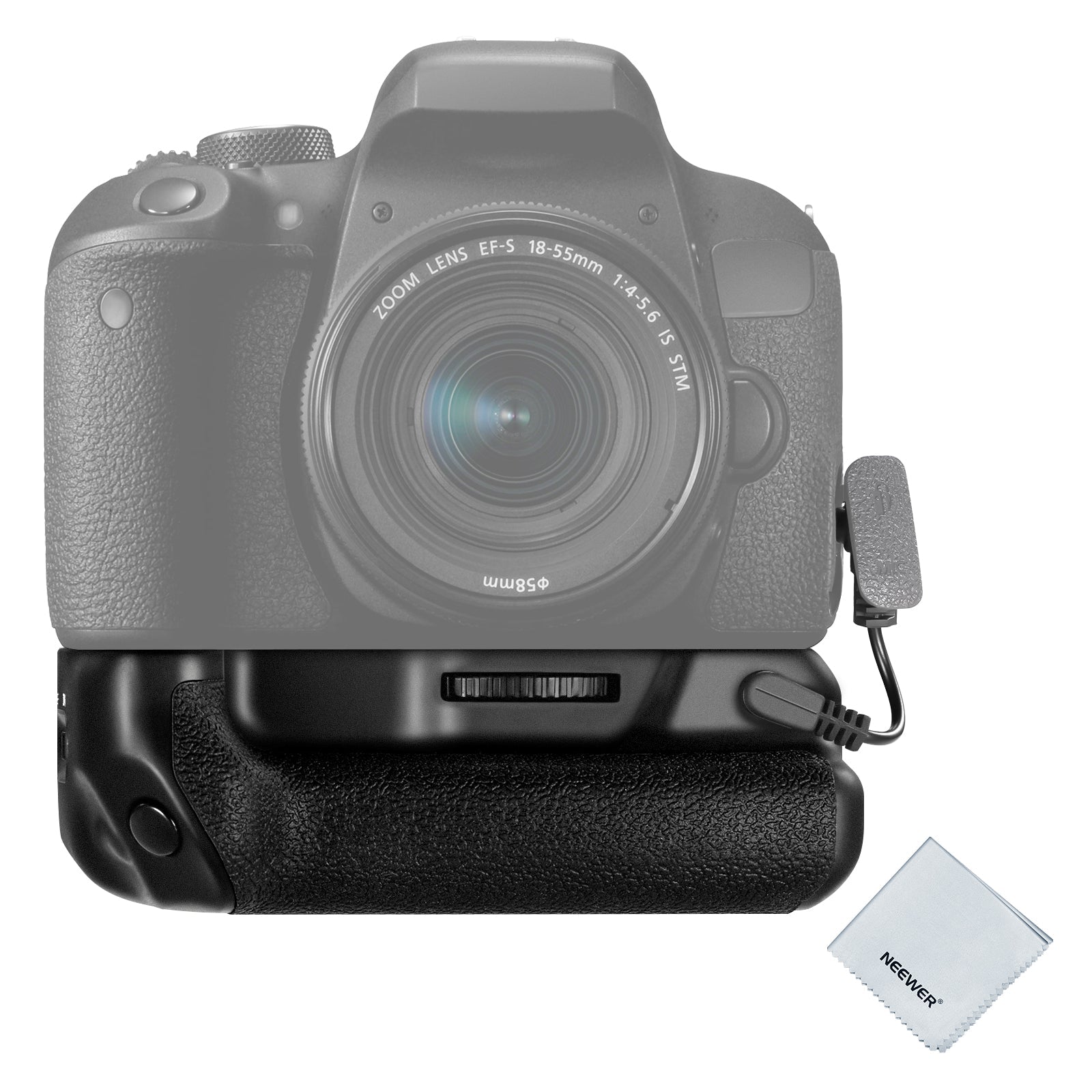 Vertical Battery Grip for Canon EOS 800D 850D Rebel T8i T7i 77D Kiss