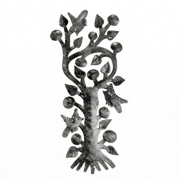 Vertical Birds in Tree #3