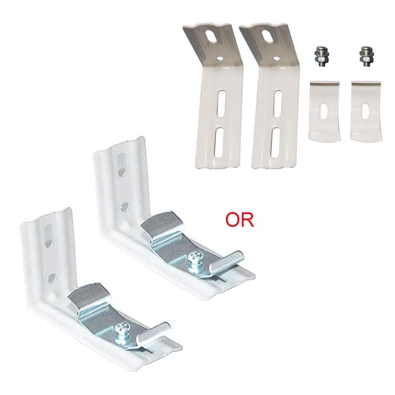 Vertical Blind L Bracket Heavy Duty Curtain Brackets Remove Suitable for Internal External Installation