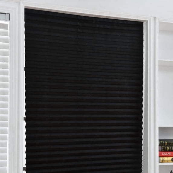 Vertical Blind, Polyester, UV Protection, Light Filtering, Tool Free Installation, No Drilling, Self Adhesive, Office, Kitchen, Bedroom, Bathroom, Living Room