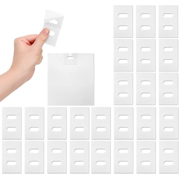 Vertical Blind Repair - 10 Sets Vertical Blind Repair Tabs / Vertical Self Adhesive Vane Repair Blinds Broken Vane Repair Kit / Blind Adhesive / Pre-Cut Vertical Blinds / Blind Fixers