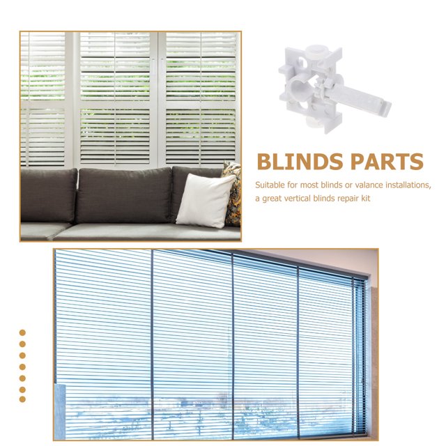 Vertical Blind Repair Carrier 4pcs Plastic Vertical Blind Repair