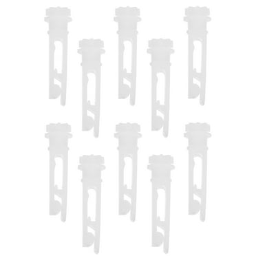 Vertical Blind Repair Clips Vinyl Tabs Fixers for Window Blinds Curtain White