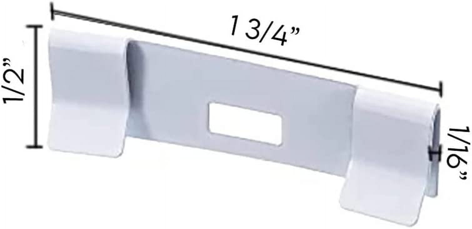 Vertical Blind Repair Clips With Curved Vane Saver For Window Blinds