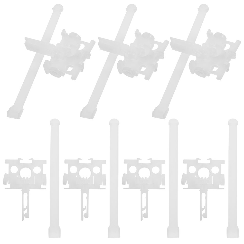 Vertical Blind Repair Kit Curtain Accessories Set Parts Carriers White