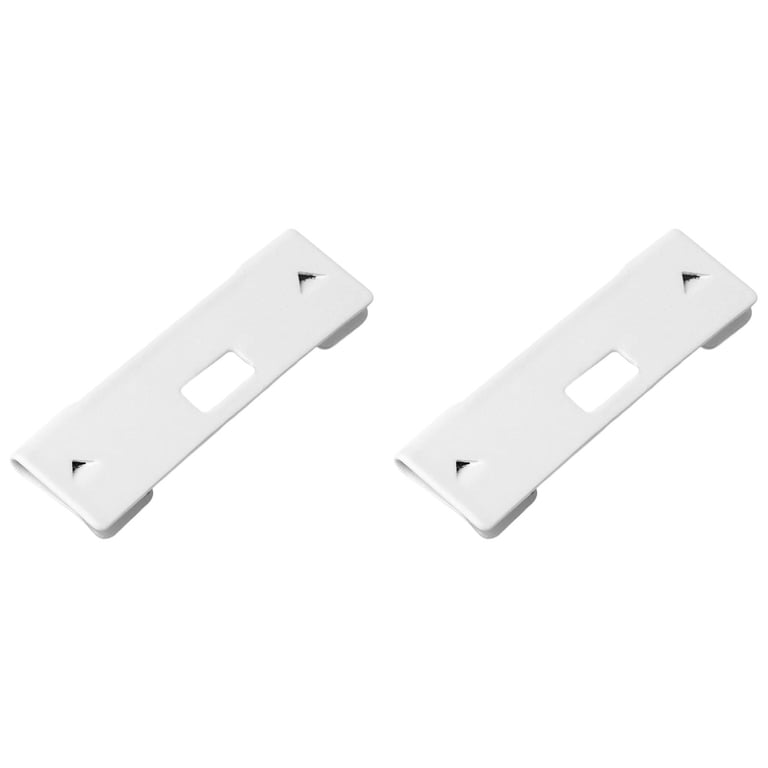 c lips for vertical blinds Valance Clip 3-1/2" Hidden Behind Mount Bracket 2pcs US Made Mainly made of plastic material LEVOLOR Trim+Go 8 Piece Vertical