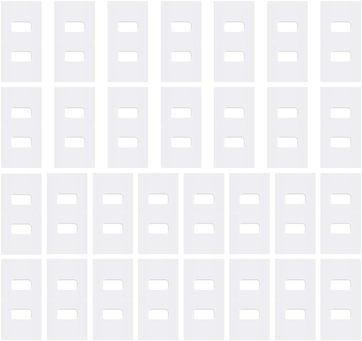 Vertical Blind Repair Tabs 30 Sets, Clear Tabs for Repair Vertical