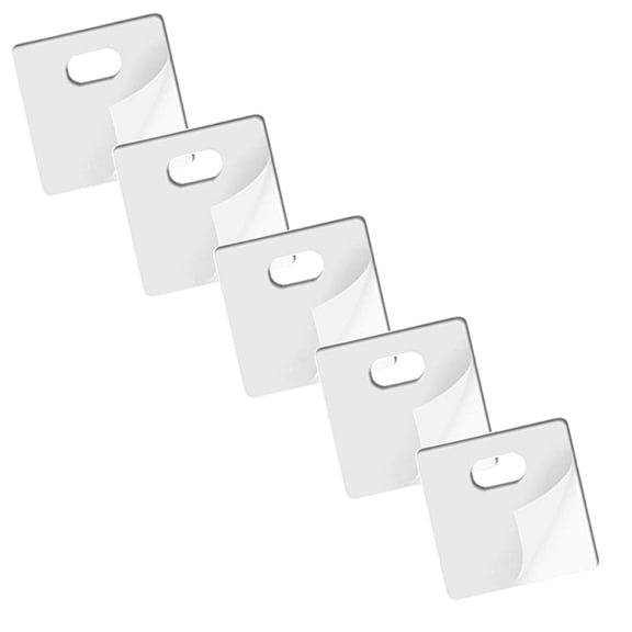 Vertical Blind Repair Tabs | Aetherz 3cm Vane Vertical Blind Replacement Parts, Blind Repair Tabs for Vertical Blinds Slats Repair - 5 Pcs - White