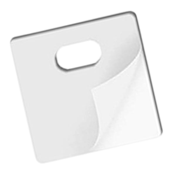 Vertical Blind Repair Tabs, Blind Fixers, Replacement Parts, Clear Adhesive Repair Tabs, Practical Replacement Accessories for Fixing Slats of Vertical Window Blinds,White