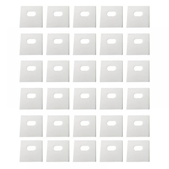 Vertical Blind Repair Tabs, Environmentally Friendly Clear Blind Fixers, Blinds Replacement Slats & Parts For Windows