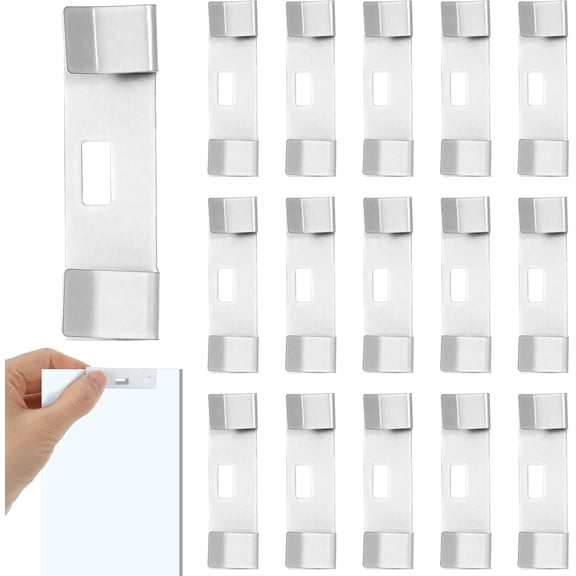 Vertical Blind Repair Tabs Kit, Metal Vertical Blind Repair Vane Savers, Verticals Blinds Repairs Kit for Replacement Slats