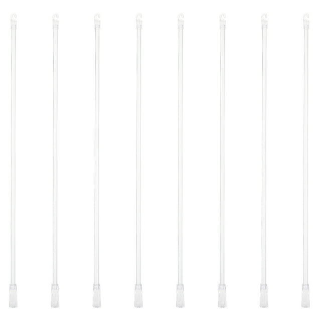 Vertical Blind Wand Rod Easy to Draw Rod 8pcs 17 Inch Vertical Blinds