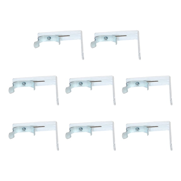 Vertical Blinds Repair Part Strong & Long lasting Vertical Blinds Brackets L- Shaped Brackets for Household
