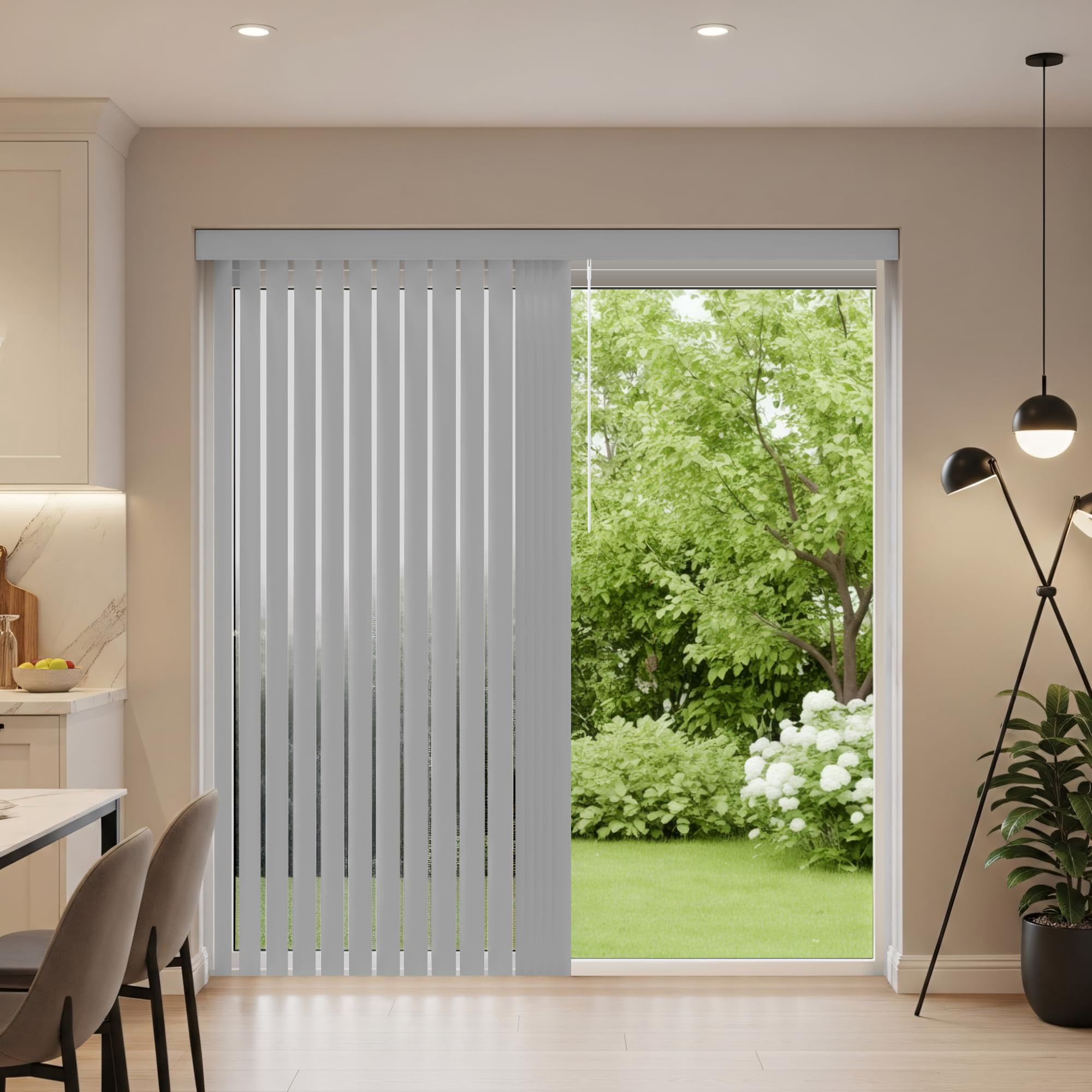Vertical Blinds for Sliding Glass Doors Size 78" W X 84" H Color — free download