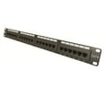 thumbnail image 1 of Vertical Cable Cat6 12 Port 19" Horizontal Rackmount 1U Patch Panel, 1 of 5