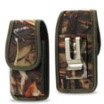 thumbnail image 1 of Vertical Camouflage Rugged Canvas Case Pouch for Kyocera DuraXV LTE, Cadence LTE, DuraXE, Casio G'zOne Ravine 2, Heavy Duty, 1 of 3