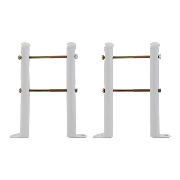 Vertical Cast Iron Radiator Bracket Traditional and Solid Design Long Lasting Durability Quick and Easy Setup Stable Support