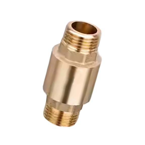 Vertical Check Valves Brass Construction Easy Installation Backflow Prevention