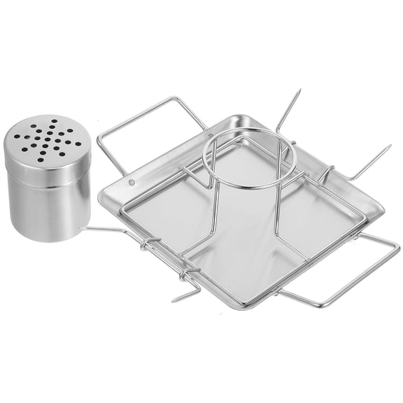 Stainless Steel Vertical Chicken Roaster Rack for Oven and Outdoor Grill, Poultry Holder for Chicken and Turkey Roasting