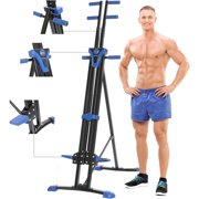 The ONLY Vertical Climber Machine Combined Resistance Training and High-Intensity Cardio for Home, More Than 350 lbs Weight Capacity,Full Body Stair Climber,Home Gym Exercise Machine (Blueblack)