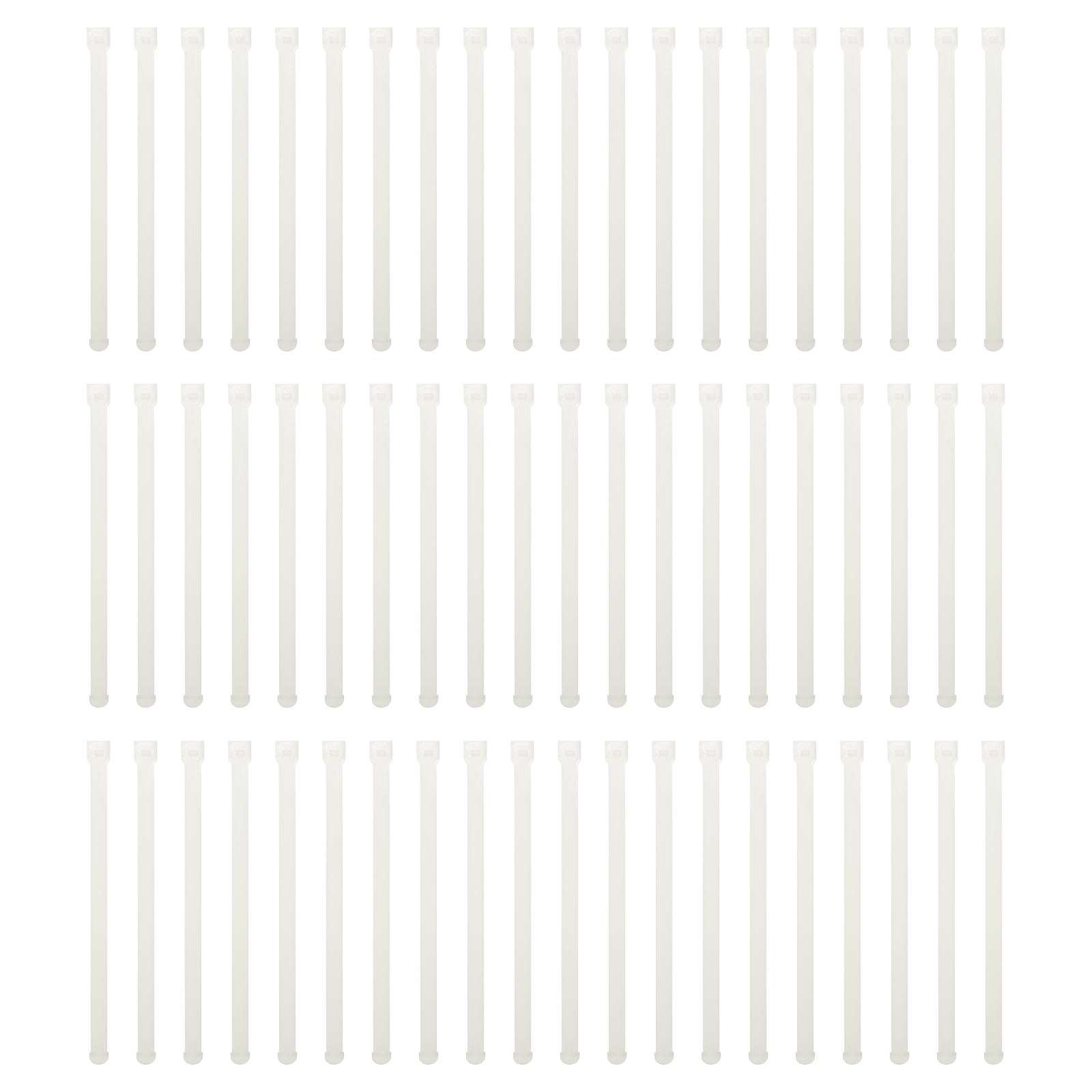 Zonh White Vertical Blind Replacement Slats for Window Blinds