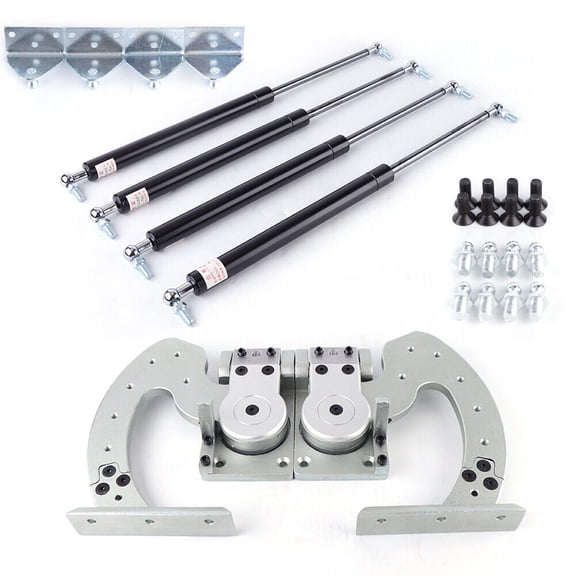 Vertical Door Hinge Kit 90 Door Hinge Kit Bolt on Strut for Lambo Nissan Honda