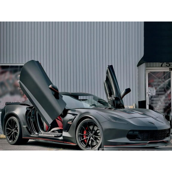 Vertical Doors Inc VDCCHEVYCORC714 Lambo Vertical Door Kit Compatible with 2014-2019 Corvette C7