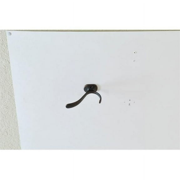 Vertical Double Robe Coat Hook, Venetian Bronze