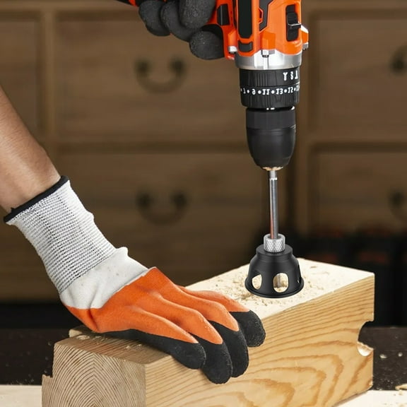 Vertical Drill Guide Doweling Jig Kit Self Centering Dowel Drill Guide with 3-10mm 8 Drill Sleeves Aluminum Alloy Drill Positioning Pocket Hole Jig Hole Puncher for Carpentry Tool