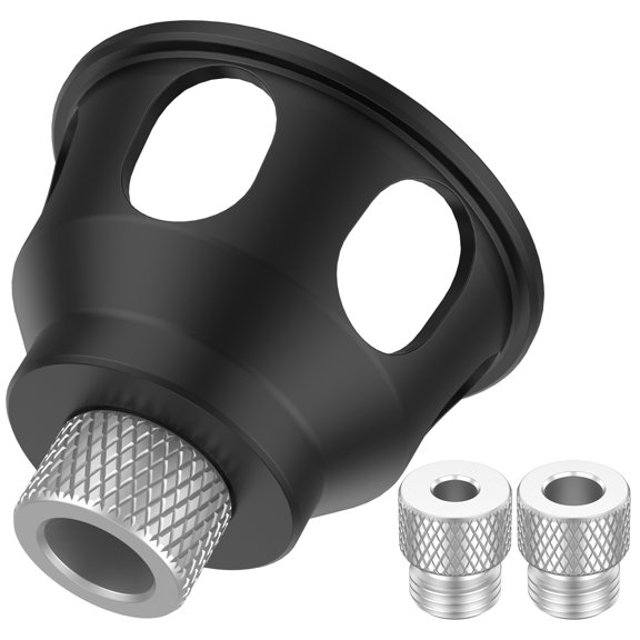 Vertical Drill Guide Locator Aluminum Alloy Vertical Drilling Doweling Jig Kit Portable Woodworking Straight Angle Punch Positioner Straight Hole Drilling Fixture with 3 Drill Bushings