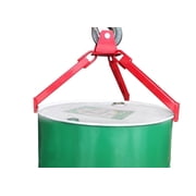 Vertical Drum Lifter, 800 lb. Cap, 55 Gal Drum Capacity, Pake Handling Tools