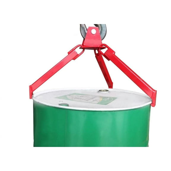 Vertical Drum Lifter, 800 lb. Cap, 55 Gal Drum Capacity, Pake Handling Tools