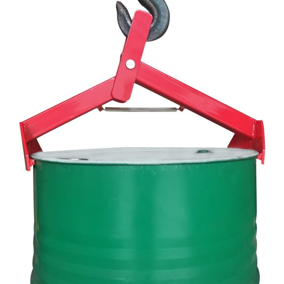 Vertical Drum Lifter, Spring Loaded Arms, 770 lb. Cap (30 Gal)