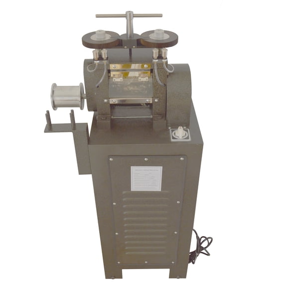 Vertical Electric Rolling Mill Jewelry Rolling Machine for Jewelry Gold Making Flake Machine 110V 3P
