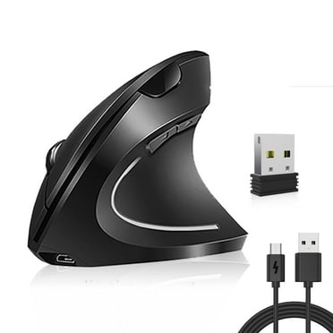 Vertical Ergonomic Mouse SGEYR 2.4G Wireless USB Mice with 800/1200/1600 DPI 6 Buttons