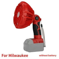 Vertical Fan For Bosch/Milwaukee/Ryobi/BlackDecker/Craftsman/Makita BL1830 For Dewalt DCB183 14.4-20V Lithium Battery