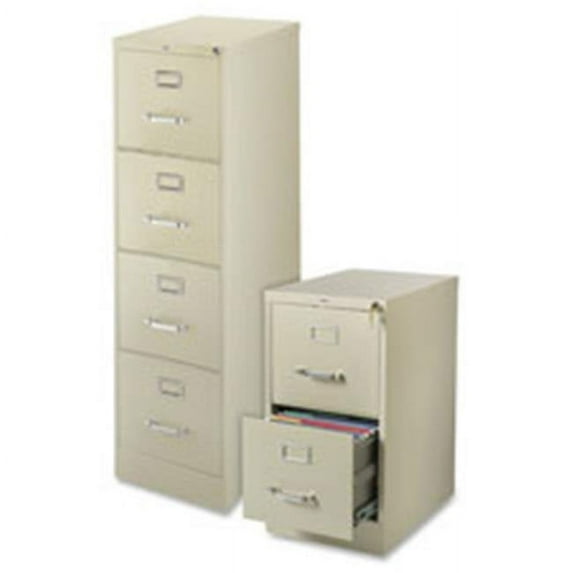 Vertical File, 22 in. Deep, Comm, 2-Dwr, 15 in. x 22 in. x 28 in., PY