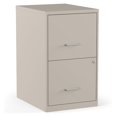 Vertical File Cabinet 2 Drawer Letter Legal Locking Putty Beige Steel ...