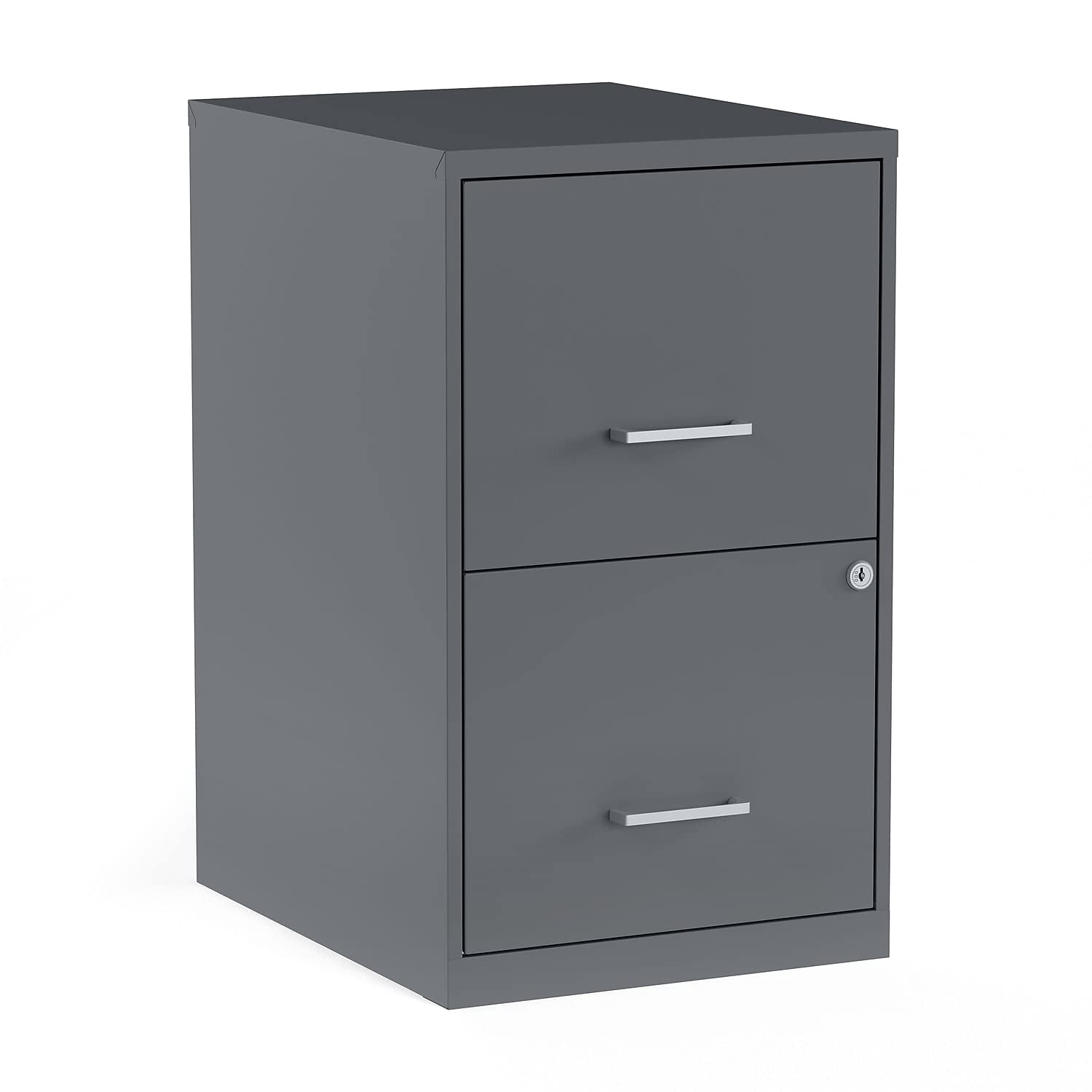Vertical File Cabinet 2-Drawer Letter Legal Size Storage - Walmart.com