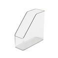 thumbnail image 1 of Vertical File Folder Storage Organizer Plastic Bin with Handle, Hold Notebooks, Binders, Envelopes, Magazines for Home Office, 1 of 7