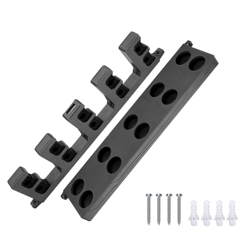 Vertical Rod Racks Vertical Fishing Rod Holder Wall Mounted Fishing Rod Rack, Store 10 ...