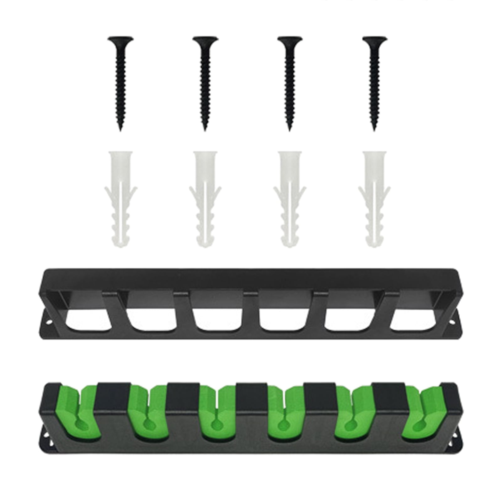 Horizontel Rod Rack Vertical Fishing Rod Holder Wall Mounted Fishing Rod Rack, Store 6 Rod ...